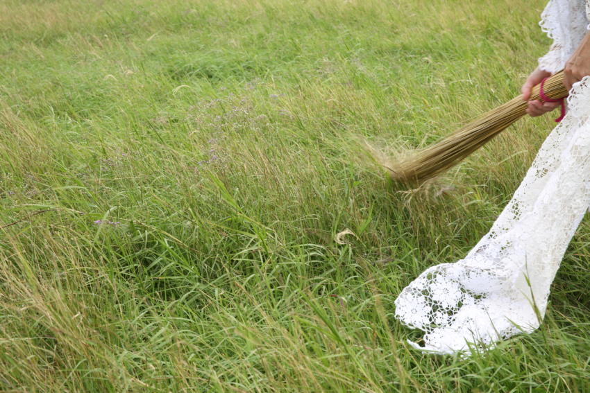 Sweeping the Fields, photo, Annalee Davis, Photo credit Helen Cammock